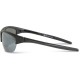 Madison Mission Matt Black Sunglasses- 3 Polarised Lens Pack-Silver Mirror/Bronze/Yellow