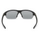 Madison Mission Matt Black Sunglasses- 3 Polarised Lens Pack-Silver Mirror/Bronze/Yellow