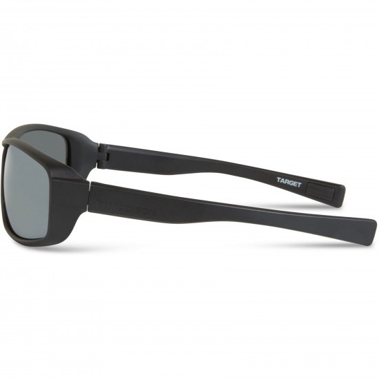 Madison Target Matt Black Sunglasses - 3 Polarised Lens Pack-Silver Mirror/Bronze/Yellow Madison Target Matt Black Sunglasses - 3 Polarised Lens Pack-Silver Mirror/Bronze/Yellow