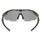 Madison Shields Green Camo Sunglasses-3 Polarised Lens Pack-Silver Mirror/Bronze/Yellow