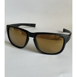 Madison Signal Matt Black Sunglasses - polarised Brown Mirror Lens