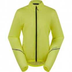 Madison Flux 2L Ultra Packable Waterproof Jacket - women's - hi-viz yellow - size 8 Madison Flux 2L Ultra Packable Waterproof Jacket - women's - hi-viz yellow - size 8