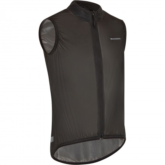 Madison Flux 2L Ultra Packable Waterproof Gilet - men's - castle grey - x-small Madison Flux 2L Ultra Packable Waterproof Gilet - men's - castle grey - x-small