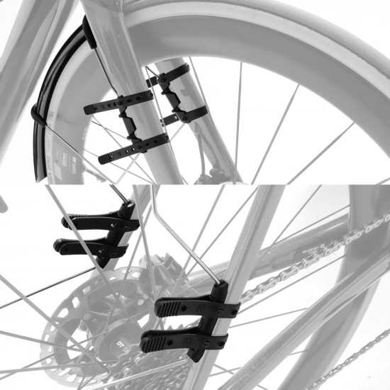 M Part QDR Quick Detach Road mudguards 700 x 38mm black M Part QDR Quick Detach Road mudguards 700 x 38mm black