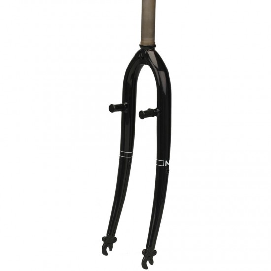 M Part 700c hybrid bike fork 1in Threaded. Threads cut 130 - 165 mm M Part 700c hybrid bike fork 1in Threaded. Threads cut 130 - 165 mm