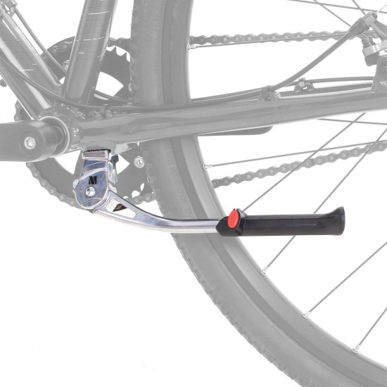 M Part Essential kickstand, 24-29 inch adjustable, 20kg rating chainstay mount M Part Essential kickstand, 24-29 inch adjustable, 20kg rating chainstay mount