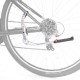M Part Essential kickstand, 24-29 inch, chainstay/seatstay mount 20kg, silver M Part Essential kickstand, 24-29 inch, chainstay/seatstay mount 20kg, silver