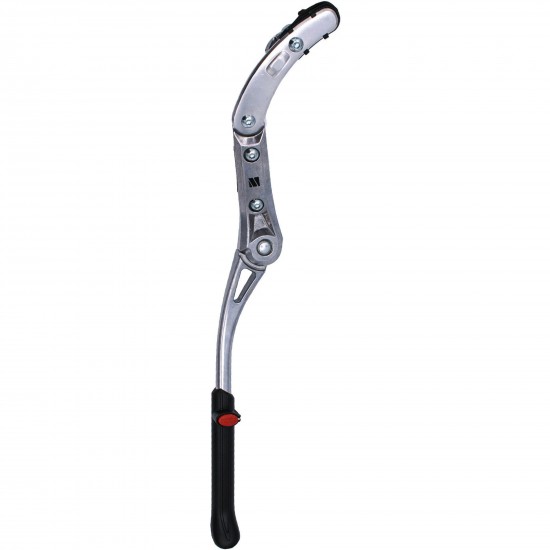 M Part Essential kickstand, 24-29 inch, chainstay/seatstay mount 20kg, silver M Part Essential kickstand, 24-29 inch, chainstay/seatstay mount 20kg, silver