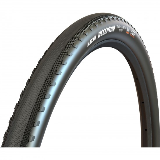 Maxxis Receptor 700 x 40C 120 TPI Folding Dual Compound EXO Tubeless Tyre Maxxis Receptor 700 x 40C 120 TPI Folding Dual Compound EXO Tubeless Tyre