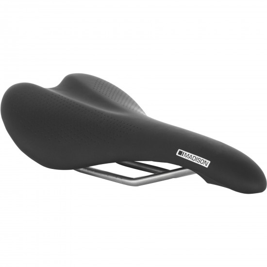 Madison Flux Switch Alloy Titanium Rail Saddle - Standard Fit - 40¯ Madison Flux Switch Alloy Titanium Rail Saddle - Standard Fit - 40¯