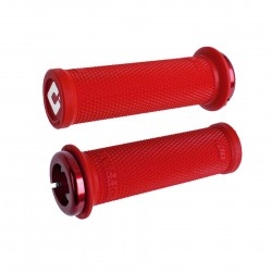 ODI Ruffian Mini BMX Lock On Grips 110mm - Red ODI Ruffian Mini BMX Lock On Grips 110mm - Red