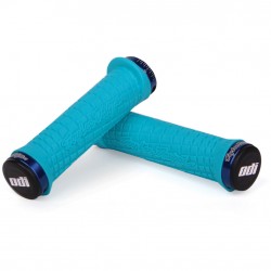 ODI Troy Lee Designs Lock On Grips 130mm - Aqua / Blue ODI Troy Lee Designs Lock On Grips 130mm - Aqua / Blue
