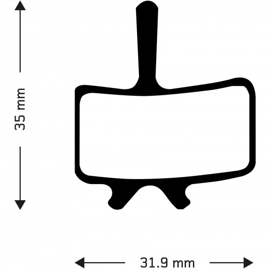 Aztec Organic Disc Brake Pads for Avid Juicy Series / BB7 Aztec Organic Disc Brake Pads for Avid Juicy Series / BB7