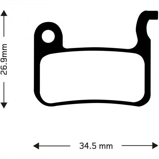Aztec Organic Disc Brake Pads for Shimano XTR M975 / M965 / M966 / Saint M800 Aztec Organic Disc Brake Pads for Shimano XTR M975 / M965 / M966 / Saint M800