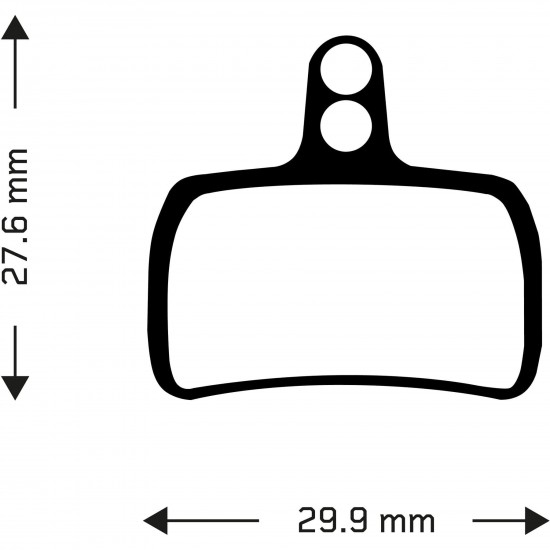 Aztec Organic Disc Brake Pads for Hope Mono Mini Aztec Organic Disc Brake Pads for Hope Mono Mini