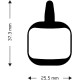 Aztec Organic Disc Brake Pads for Tektro IO Aztec Organic Disc Brake Pads for Tektro IO