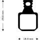 Aztec Organic Disc Brake Pads for Magura MT5 / MT7 (2 Pairs) Aztec Organic Disc Brake Pads for Magura MT5 / MT7 (2 Pairs)