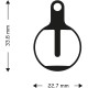 Aztec Organic Disc Brake Pads for Tektro Lyra Aztec Organic Disc Brake Pads for Tektro Lyra