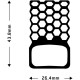 Aztec HexVent disc brake pads for Shimano flat mount Dura Ace / Ultegra / GRX + others Aztec HexVent disc brake pads for Shimano flat mount Dura Ace / Ultegra / GRX + others