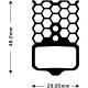 Aztec HexVent disc brake pads for Avid Exilir / Sram DB / XX / XO