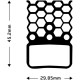 Aztec HexVent disc brake pads for Sram HDR Red 22 / Force 22 / Rival 22