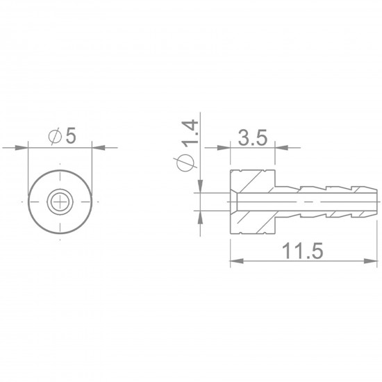 Aztec Needle 2.1mm Avid 8 pieces