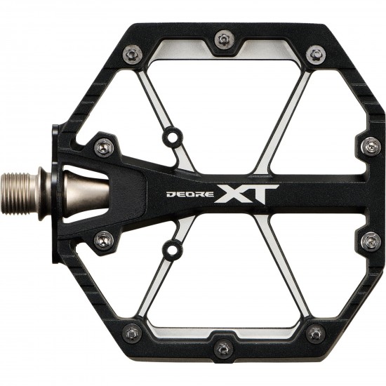 Shimano PD-M8240 Deore XT MTB flat pedals, black Shimano PD-M8240 Deore XT MTB flat pedals, black
