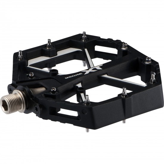 Shimano PD-M8240 Deore XT MTB flat pedals, black Shimano PD-M8240 Deore XT MTB flat pedals, black
