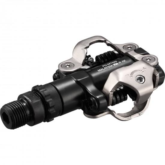 Shimano PD-MT520 SPD pedal, with SM-SH51 cleats, black Shimano PD-MT520 SPD pedal, with SM-SH51 cleats, black