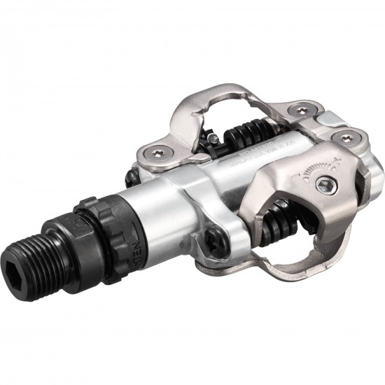 Shimano PD-MT520 SPD pedal, with SM-SH51 cleats, silver Shimano PD-MT520 SPD pedal, with SM-SH51 cleats, silver