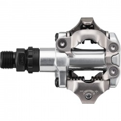 Shimano PD-MT520 SPD pedal, with SM-SH51 cleats, silver