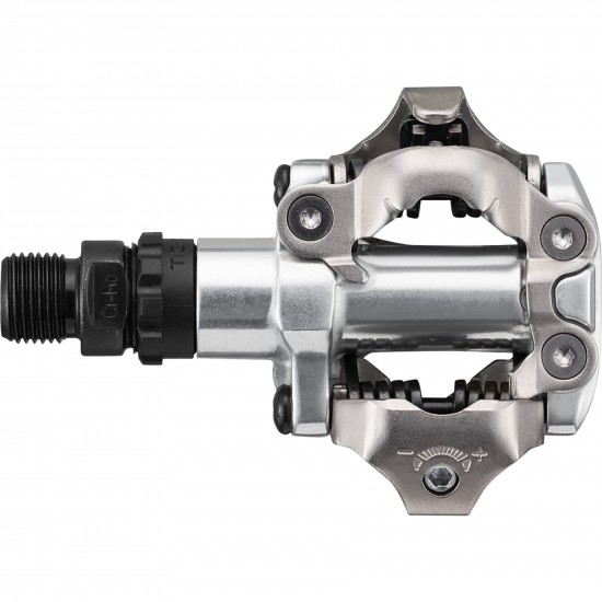 Shimano PD-MT520 SPD pedal, with SM-SH51 cleats, silver Shimano PD-MT520 SPD pedal, with SM-SH51 cleats, silver