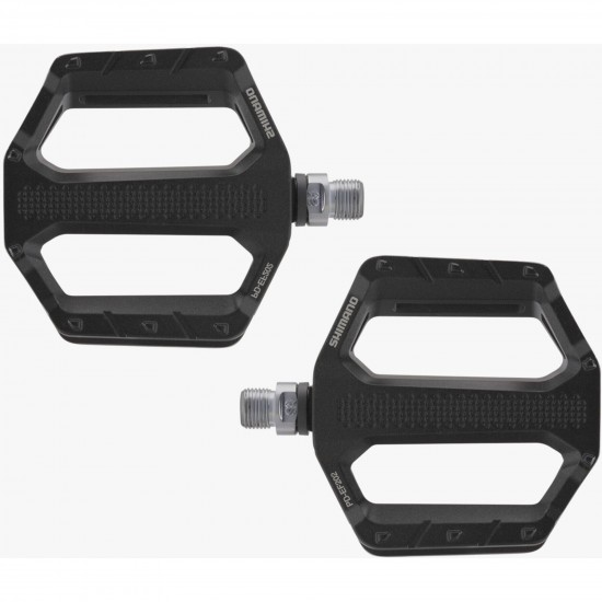 Shimano PD-EF202 MTB flat pedals, black Shimano PD-EF202 MTB flat pedals, black