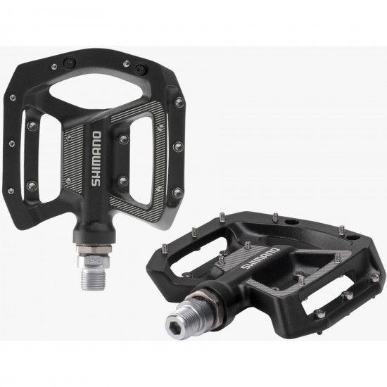 Shimano PD-GR500 MTB flat pedals, black Shimano PD-GR500 MTB flat pedals, black