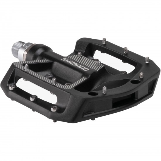 Shimano PD-GR500 MTB flat pedals, black Shimano PD-GR500 MTB flat pedals, black