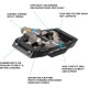 Shimano PD-M821 Saint SPD pedals Shimano PD-M821 Saint SPD pedals