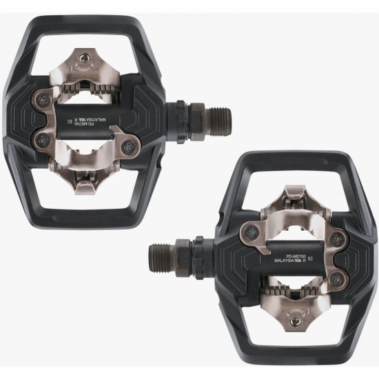 Shimano PD-ME700 SPD pedals, black Shimano PD-ME700 SPD pedals, black