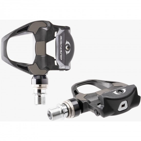 Shimano Dura-Ace PD-R9100 Dura-Ace SPD SL Road pedals, 4 mm longer axle, carbon, black Shimano Dura-Ace PD-R9100 Dura-Ace SPD SL Road pedals, 4 mm longer axle, carbon, black