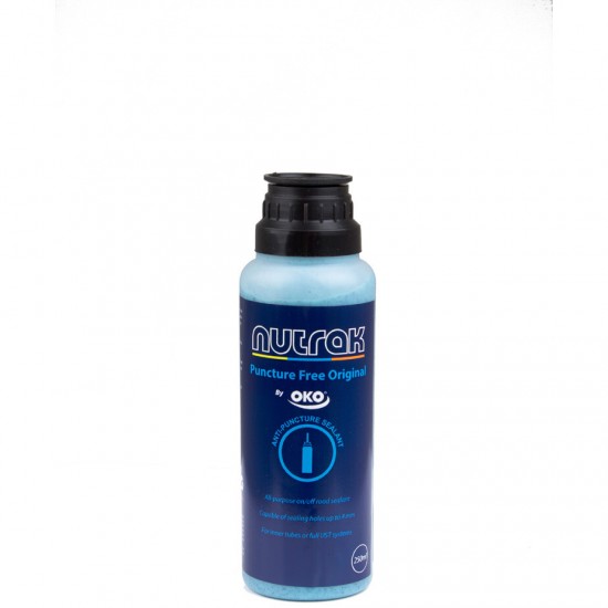 Nutrak Puncture Free Original, fills 2 standard inner tubes, 250 ml Nutrak Puncture Free Original, fills 2 standard inner tubes, 250 ml