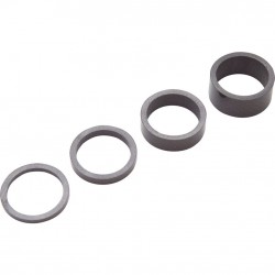PRO Headset spacers, 3K carbon, 3/ 5/ 10/ 20mm, 1-1/8 inch