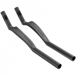 PRO Clip-On, Ergo-Bend 45, Carbon, Extensions Only