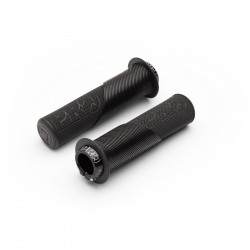 PRO SlickRock Performance Lock On Grips, w/ Flange, 130 x 32mm, Black