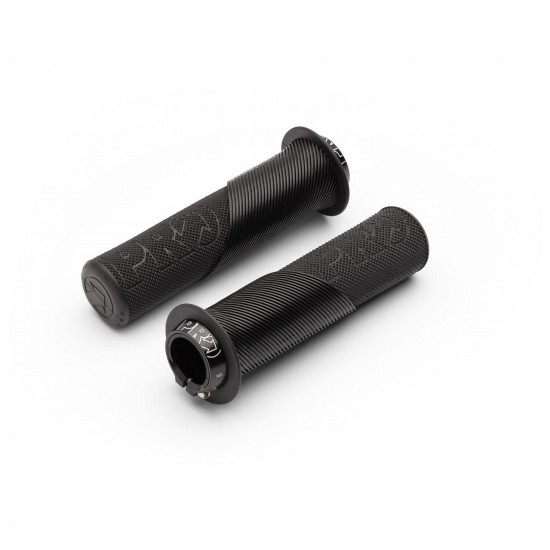 PRO SlickRock Performance Lock On Grips, w/ Flange, 130 x 32mm, Black