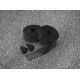 PRO Peaked Team Tape Black PU / 2.5mm