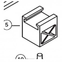 Park Tool 1123-2 - Sliding block for WAG-4 Park Tool 1123-2 - Sliding block for WAG-4