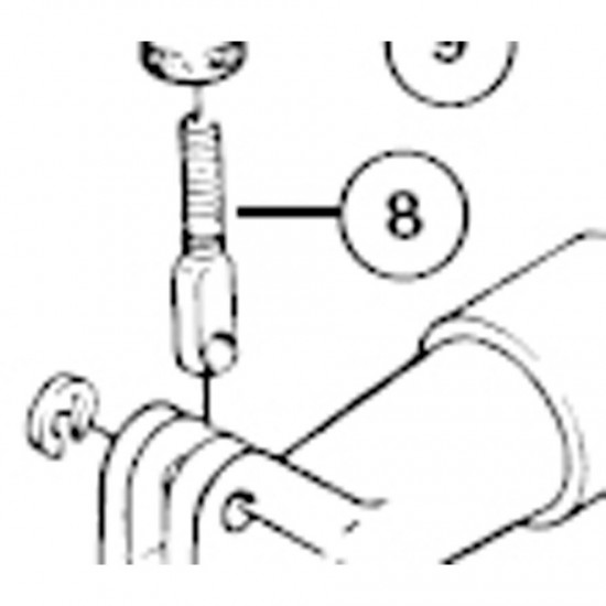 Park Tool 117S - Eye bolt for PRS-2 / 3 / 4 / 5 Park Tool 117S - Eye bolt for PRS-2 / 3 / 4 / 5