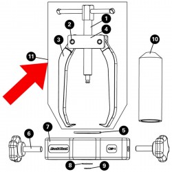 Park Tool 1191A - Caliper assembly CBP-3 (1192-2;1193-2;1191) Park Tool 1191A - Caliper assembly CBP-3 (1192-2;1193-2;1191)