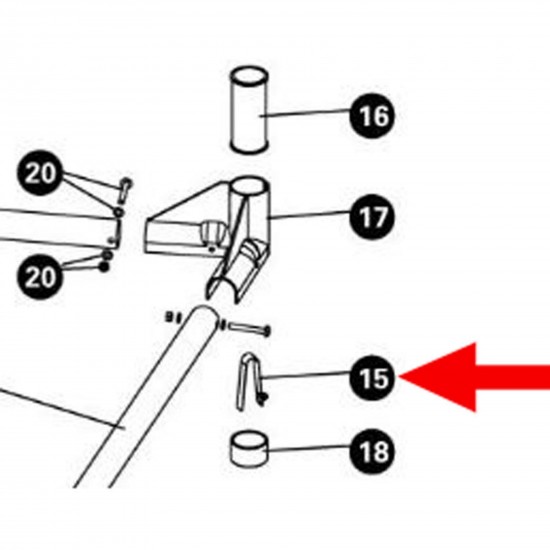 Park Tool 1685 - Spring button PCS-9, PCS-10 (POST-8/07) Park Tool 1685 - Spring button PCS-9, PCS-10 (POST-8/07)