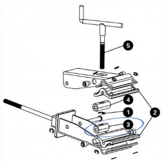 Park Tool 1803 - Rotating Jaw Hex Barrel - PCS-9/10/11/12