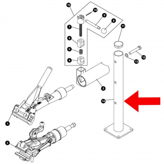 Park Tool 182A.2 - Bench Support for PRS-4.2-1 Park Tool 182A.2 - Bench Support for PRS-4.2-1